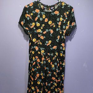 Short Sleeve Floral Dress - Xhilaration